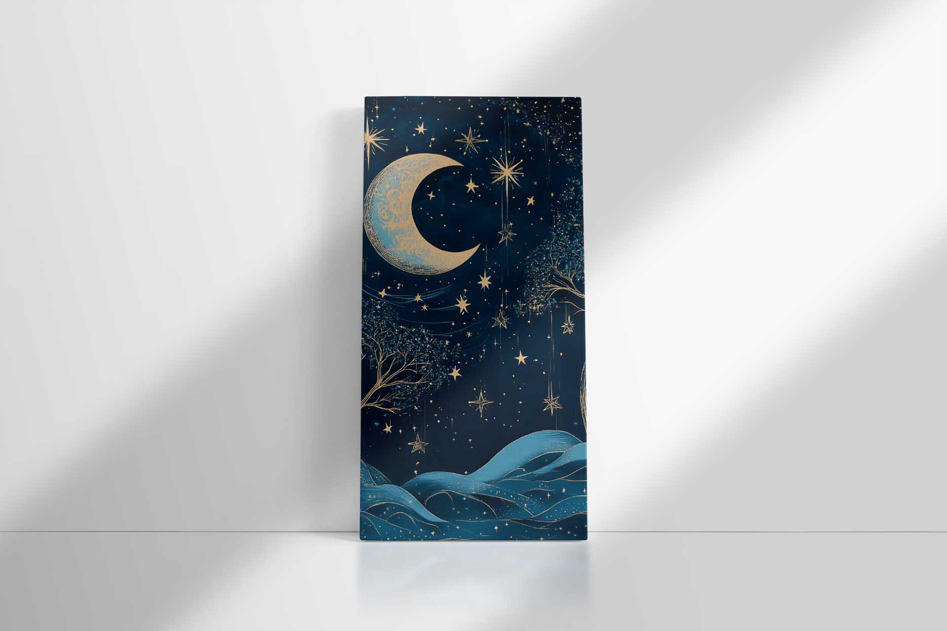 Dreamy Celestial Moonlit Night